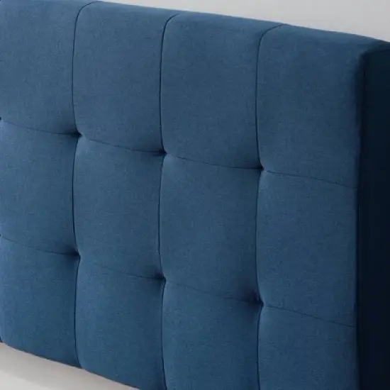 Sue Square Tufted Headboard Platform Bed - Brookside Bed image {5}