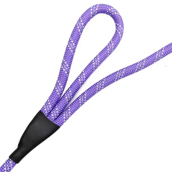 Enthusiast Gear Double Handle Rope Dog Leash with Locking Carabiner for Traffic Training Large and Medium Breeds (6' Foot) image {5}