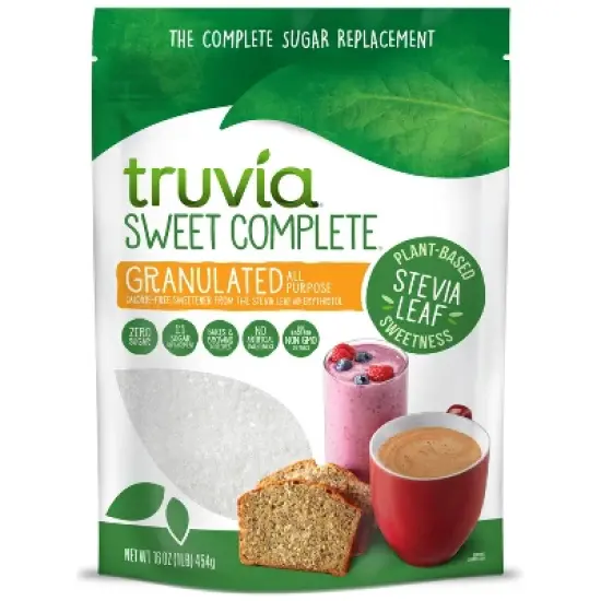 Truvia Sweet Complete Calorie-Free Sweetener from the Stevia Leaf - 16oz image {8}
