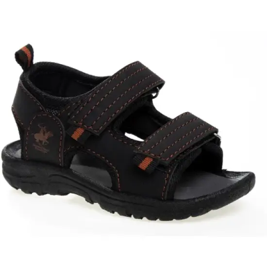 Beverly Hills Polo Club Double Strap Summer Outdoor Athletic Sport Sandals Boys and Girls (Little Kids) image {4}