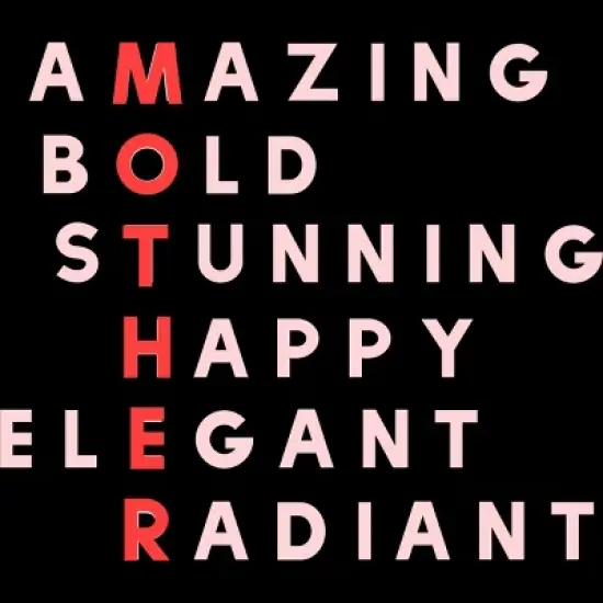 Women's Design By Humans Mother's Day Amazing Mom Definition By programmerhumor Racerback Tank Top image {1}