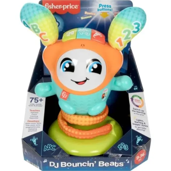 Fisher-Price DJ Bouncin' Beats Interactive Musical Learning Toy image {5}
