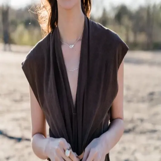 Sanctuary Project by sanctuaire Dainty Branch Necklace Silver image {1}