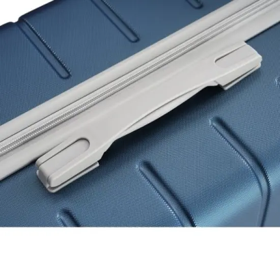 Gulches Premium 3-Piece ABS Travel Luggage Set, TSA Lock Suitcase Ensemble, Blue, 20, 24, and 28 Inch Sizes with 360&deg; Spinner Wheels image {11}