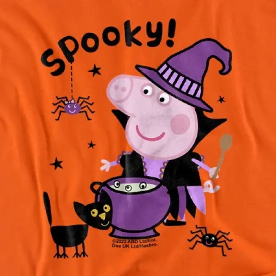 Toddler Boys' Peppa Pig Spooky Witch T-Shirt image {1}