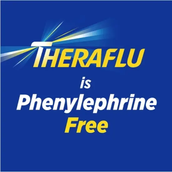 Theraflu Multi-Symptom Flu Relief Max Strength Day & Night Liquid - Honey Elderberry - 16.6 fl oz image {6}