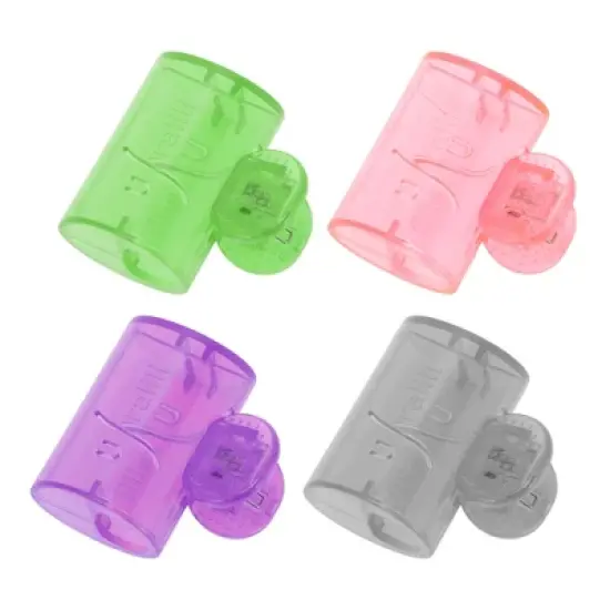 Unique Bargains Square Toothbrush Covers 4 Pcs image {12}