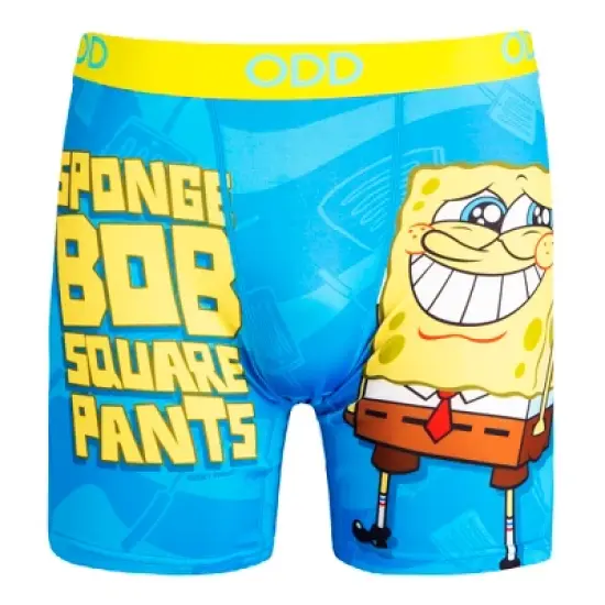 Odd Sox, Funny Men's Boxer Briefs Underwear, Nickelodeon SpongeBob Novelty Print image {5}