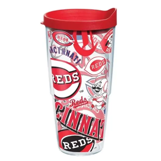 MLB Cincinnati Reds Classic Tumbler with Lid - 24oz image {2}