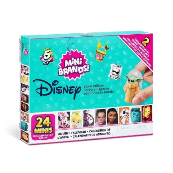 5 Surprise Disney Mini Brands Series 2 Advent Calendar image {2}