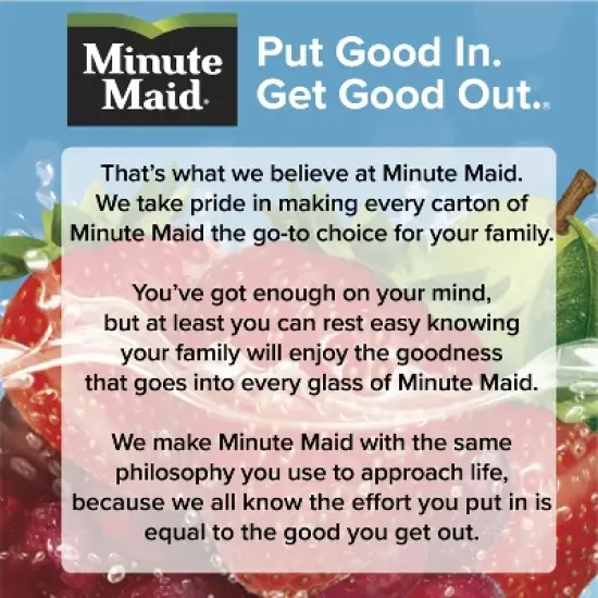 Minute Maid Fruit Punch Juice - 59 fl oz image {4}