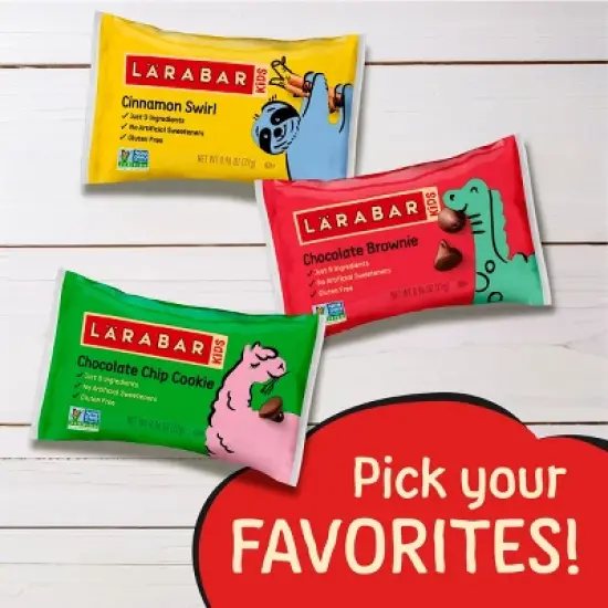 Larabar Kid Chocolate Brownies 6ct / .96oz image {8}