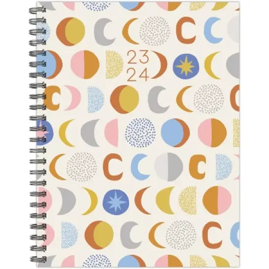 Willow Creek Press 2023-24 Academic Weekly Planner 6.5"x8.5" Softcover Luna image {5}