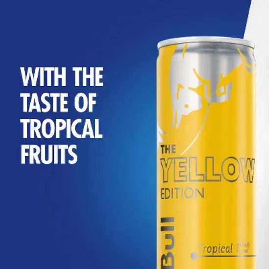 Red Bull Yellow Edition Tropical Punch Energy Drink - 12 fl oz Can image {8}