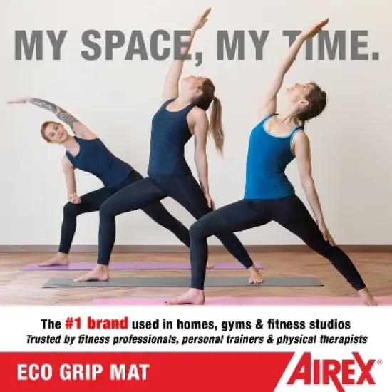 AIREX Exercise ECO Mat Fitness for Yoga, Physical Therapy, Rehabilitation, Balance & Stability Exercises image {4}