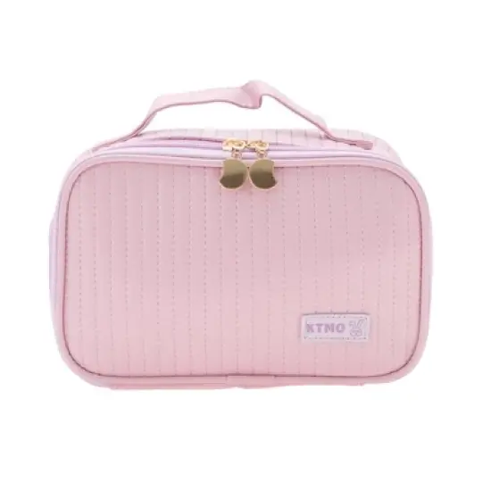 Unique Bargains Rectangle Handheld Makeup Bag 1 Pc image {7}