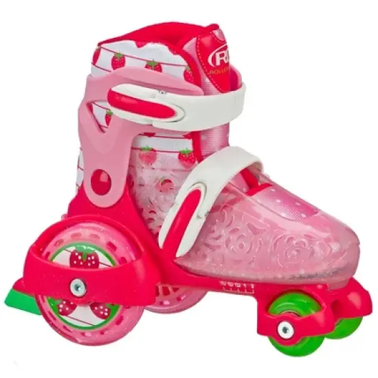 Roller Derby Fun Roll Girls' Jr Adjustable Roller Skate Strawberry image {7}