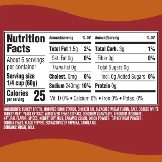 Heinz Home Style Roasted Turkey Gravy - 12oz image {1}