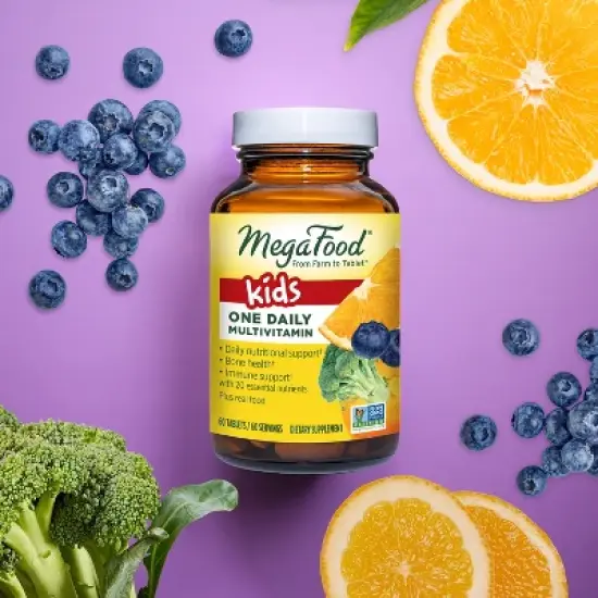 MegaFood Kids' One Daily Mini Multivitamin Tablets image {5}