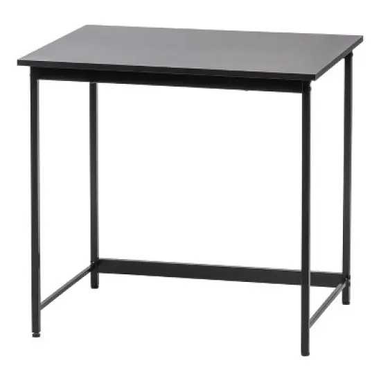 IRIS USA Simple Design Office Desk, Black image {11}