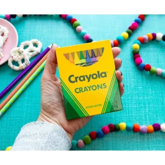 Silver Buffalo Crayola Crayons Sticky Note and Tab Box Set image {8}