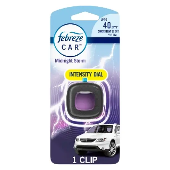 Febreze Car Air Freshener - Midnight Storm - 0.06 fl oz image {11}