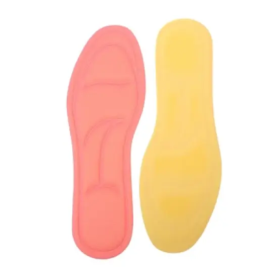 Unique Bargains Massage Shoe Inserts Fit Shoe Pink 1 Pair image {6}