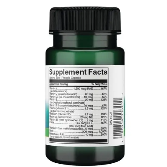 Swanson Multivitamins without Minerals Daily Formula Veggie Capsule 30ct image {1}
