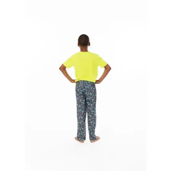 Sleep On It Boys My Rules 2-Piece Pajama Sleep Pants Set image {2}