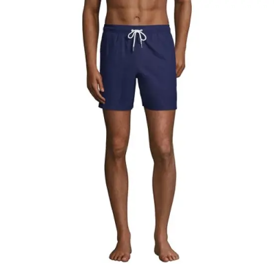 Lands' End Men's 6" Volley Swim Trunks image {3}