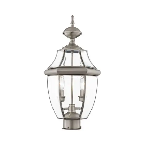 Livex Lighting Monterey 2 - Light Lantern in  Brushed Nickel image {1}