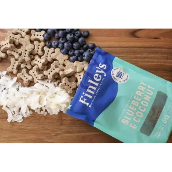 Finley's Blueberry and Coconut Dog Treats image {2}
