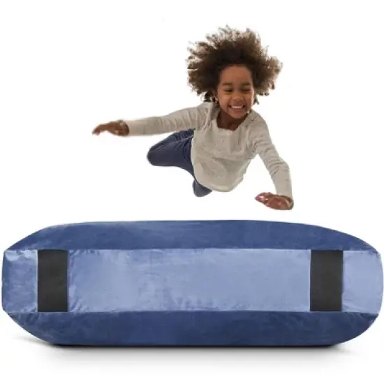 Cheer Collection Sensory Crash Pad Filled with Foam Blocks, and Washable Cover Included image {7}