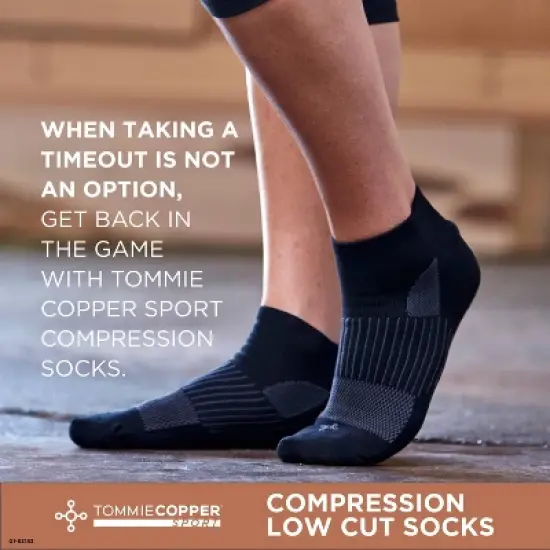 Tommie Copper Sport Low Cut Socks 3pk image {2}