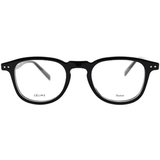 Celine Thin Charlie  807 Womens Square Eyeglasses Black 47mm image {1}