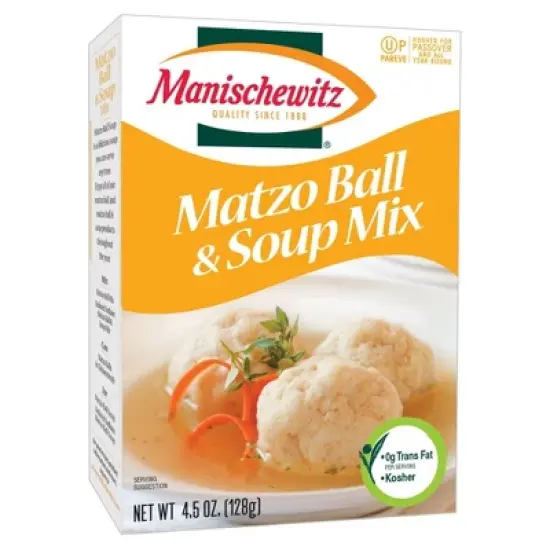 Manischewitz Matzo Ball & Soup Mix - 4.5oz image {3}