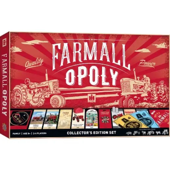 MasterPieces Opoly Family Board Games - Farmall Opoly image {1}