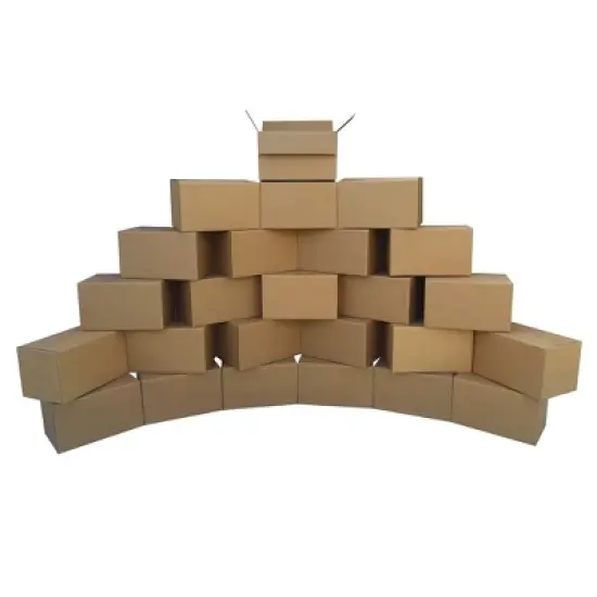 UOFFICE Pack of 25 Corrugated Boxes 16" x 12" x 12" image {6}