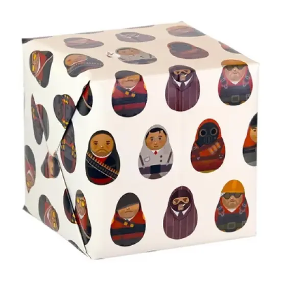 Crowded Coop, LLC Team Fortress 2 Gift Wrap 27" x 39" image {1}