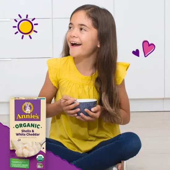 Annie's Organic Shells & White Cheddar Mac and Cheese - 6oz image {2}