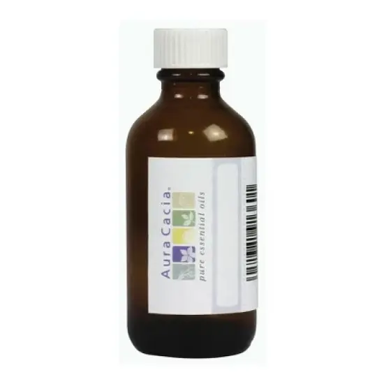 Aura Cacia Empty Amber Glass Bottle with Writable Label - 2 oz image {2}