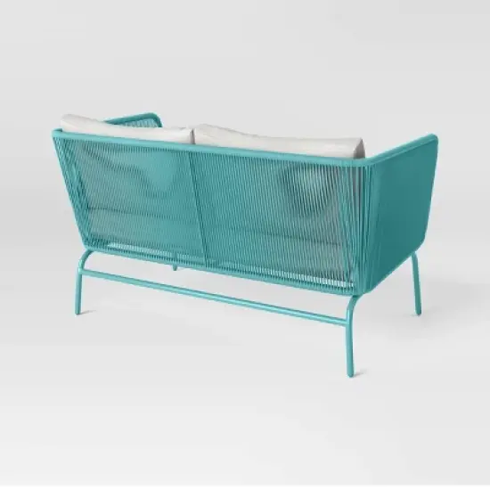 Fisher Patio Loveseat - Blue-Green - Project 62&trade; image {3}