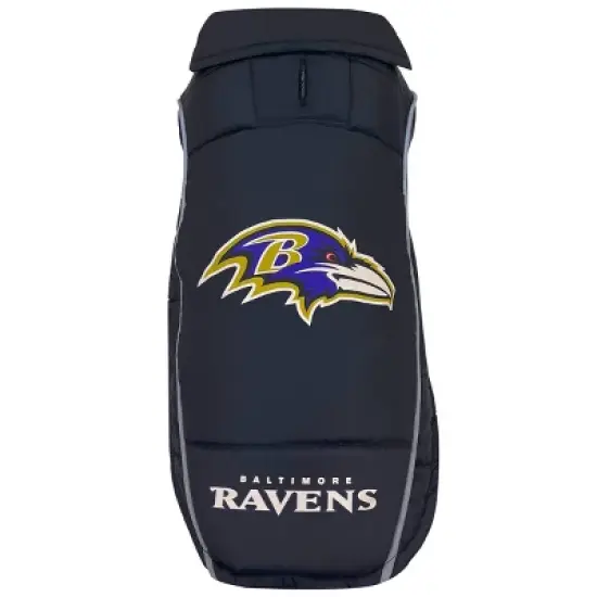 NFL Baltimore Ravens Pets Puffer Vest image {4}