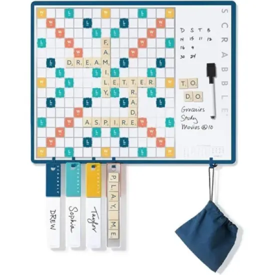 WS Game Company Scrabble 2-1 Message Board Edition Board Game image {4}