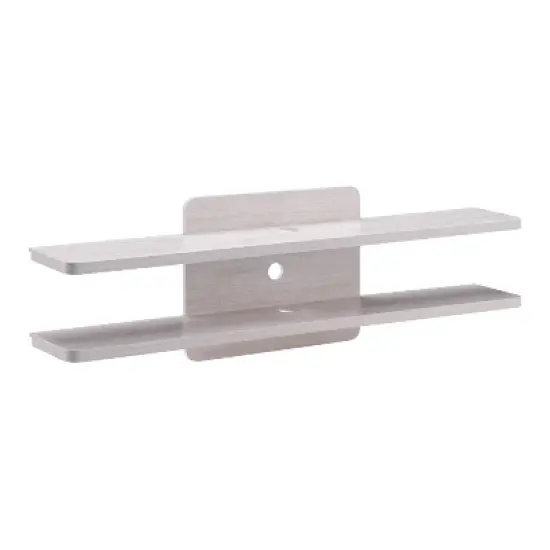 Mater 2 Tiers Open Shelves Floating Console Fits Tv's Up To 65" - HOMES: Inside + Out image {8}