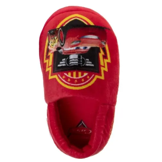 Disney Pixar Lightning McQueen Cars Dual Sizes Boys Slippers. (Toddler/Little Kids) image {5}