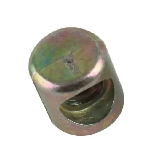 Unique Bargains Bed Chair Barrel Cross Dowel Slotted Bolts Nuts 0.3" x 0.4" Bronze Tone 10 Pcs image {4}