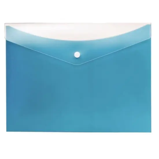 Pendaflex&reg; Dual Pocket Snap Poly Envelope, Letter Size, 3 Per Pack, 2 Packs image {2}