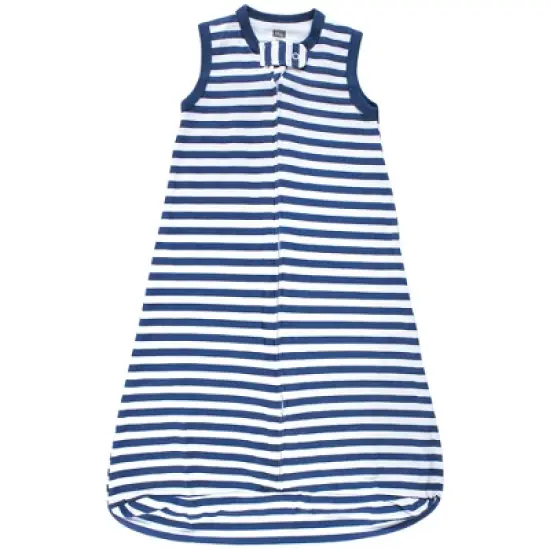 Hudson Baby Infant Boy Interlock Cotton Sleeveless Sleeping Bag, French Dog image {3}