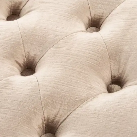 Barney Tufted Bench w/ Brass Nail Heads  - Safavieh image {5}